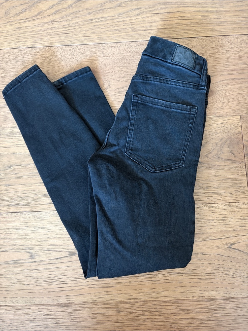 Aeropostale Black High-Rise Curvy Jeggings